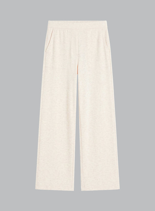 Pantalon Beige en Viscose / Elasthanne - MAJESTIC FILATURES