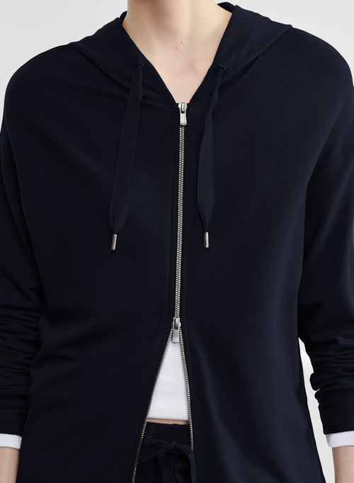 Viskose- und Elastan-Strickjacke - MAJESTIC FILATURES