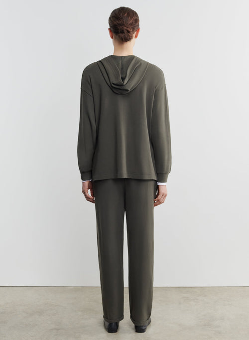 Viskose- und Elastan-Strickjacke - MAJESTIC FILATURES