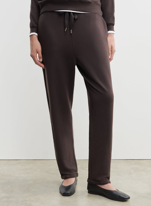 Pantalón de viscosa y elastano - MAJESTIC FILATURES