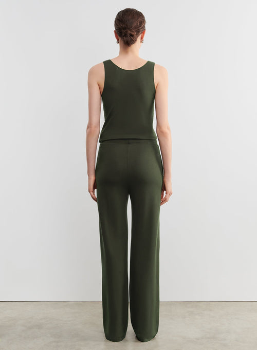Pantalones de viscosa y elastano - MAJESTIC FILATURES
