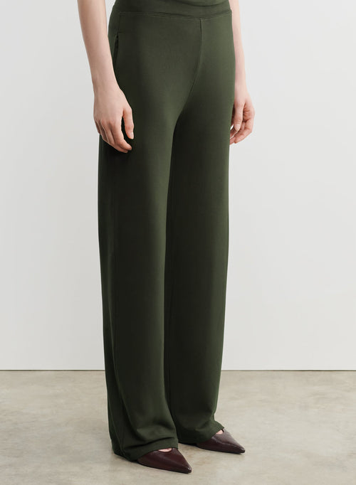 Pantalones de viscosa y elastano - MAJESTIC FILATURES