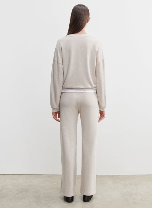 Viscose and elastane pants - MAJESTIC FILATURES