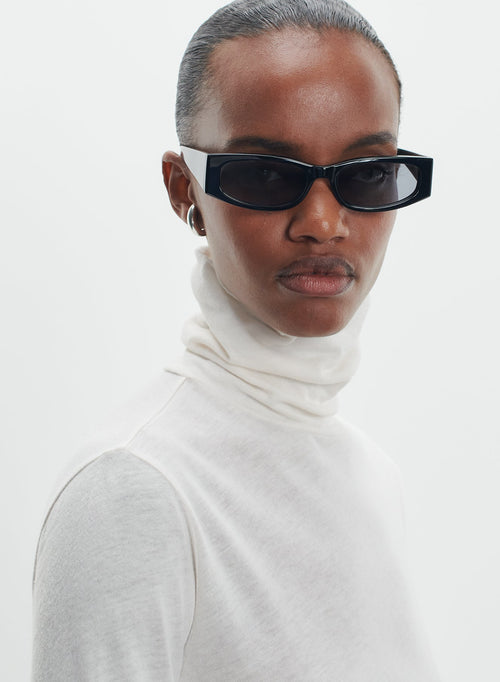 T-shirt en coton organique et cachemire - MAJESTIC FILATURES
