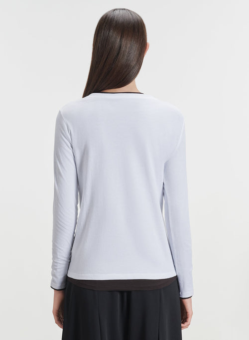 T-Shirt aus bio-baumwolle - MAJESTIC FILATURES