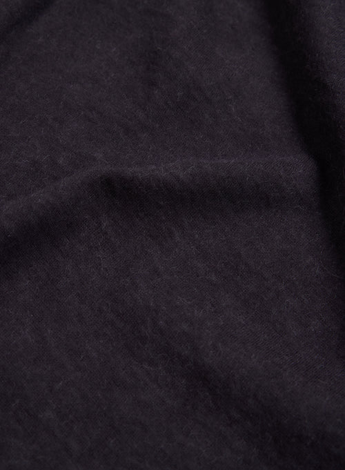 Schwarze Jacke mit langen Ärmeln - MAJESTIC FILATURES