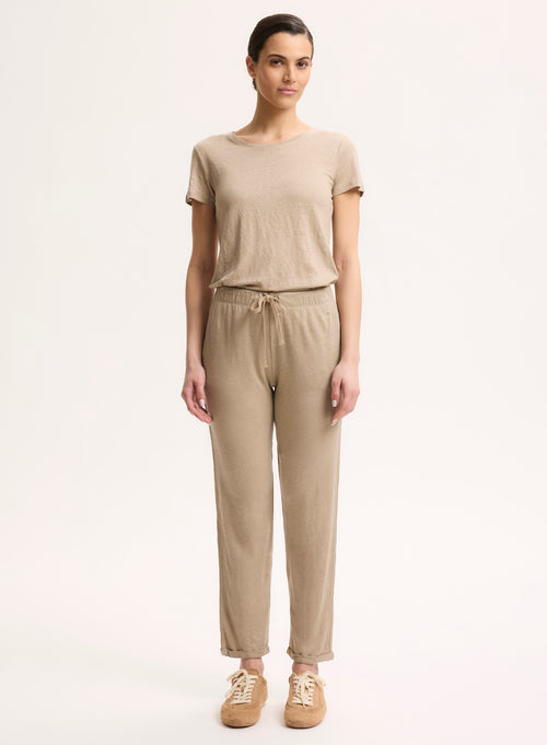 Pantalon Beige - MAJESTIC FILATURES