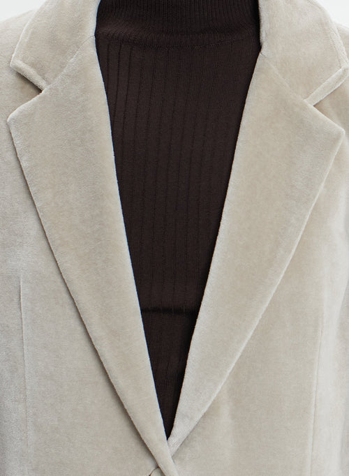 Jacke aus baumwolle, modal und elasthan - MAJESTIC FILATURES