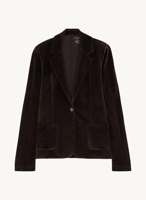 Jacke aus baumwolle, modal und elasthan - MAJESTIC FILATURES
