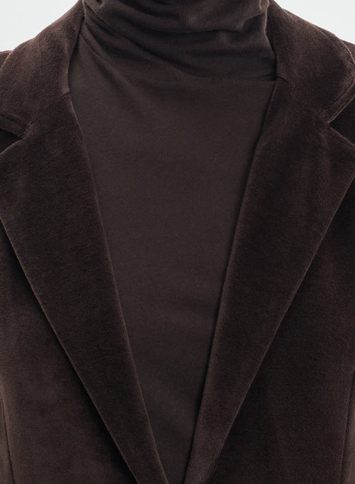 Jacke aus baumwolle, modal und elasthan - MAJESTIC FILATURES