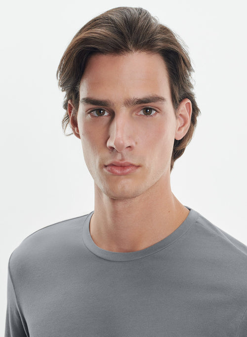 Organic cotton and elastane t-shirt - MAJESTIC FILATURES