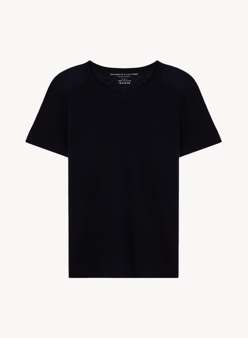 Kaschmir-T-Shirt - MAJESTIC FILATURES