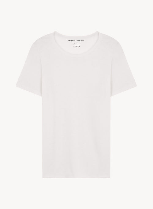 T-shirt en cachemire - MAJESTIC FILATURES