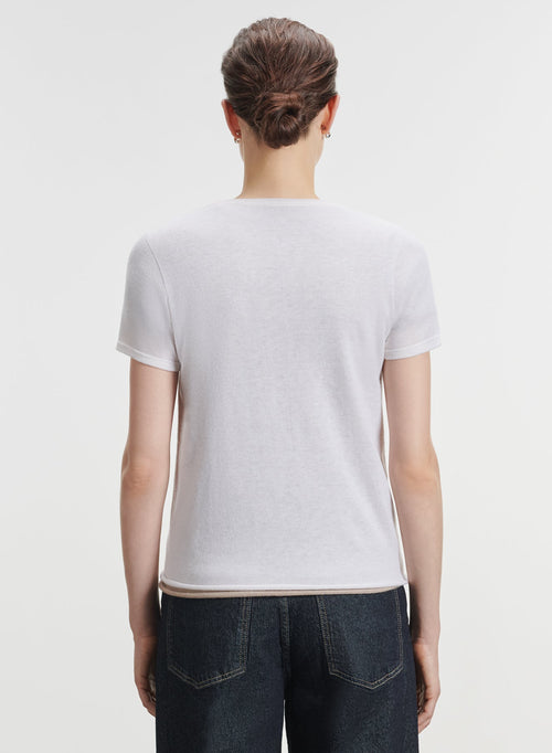 Kaschmir-T-Shirt - MAJESTIC FILATURES