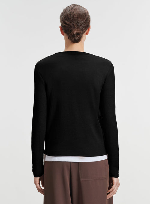 Kaschmir-T-Shirt - MAJESTIC FILATURES