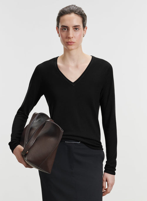 Kaschmir-T-Shirt - MAJESTIC FILATURES
