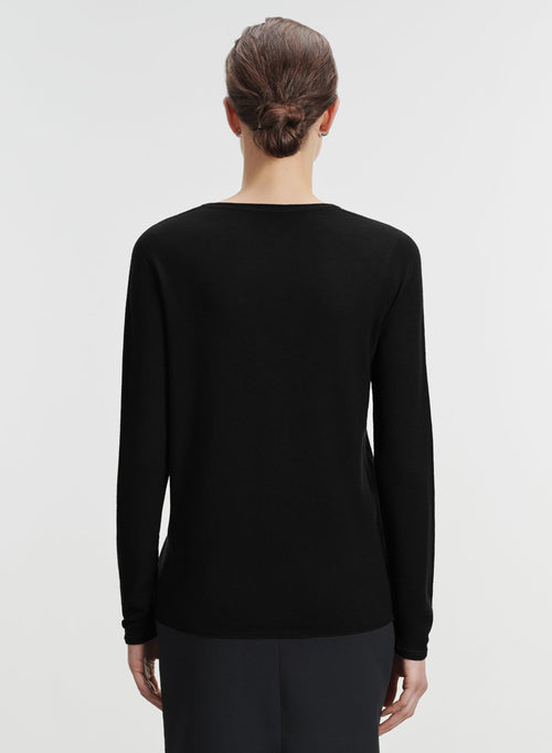 Kaschmir-T-Shirt - MAJESTIC FILATURES
