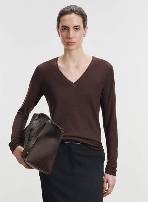 Kaschmir-T-Shirt - MAJESTIC FILATURES
