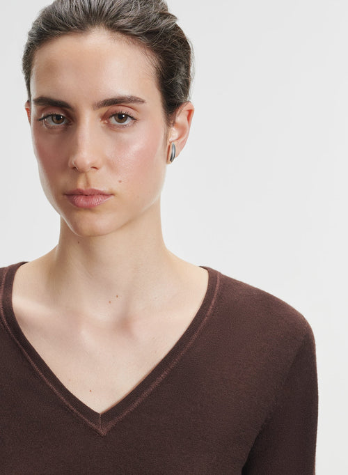 Kaschmir-T-Shirt - MAJESTIC FILATURES