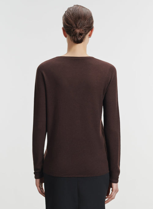 Kaschmir-T-Shirt - MAJESTIC FILATURES