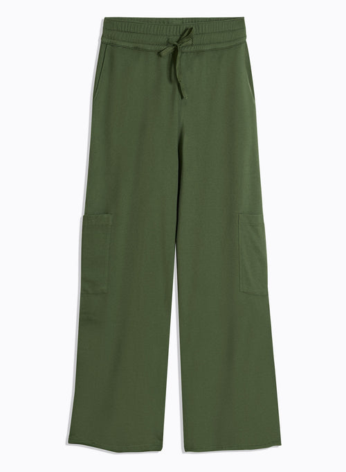 Pantalon Vert en Coton organique - MAJESTIC FILATURES
