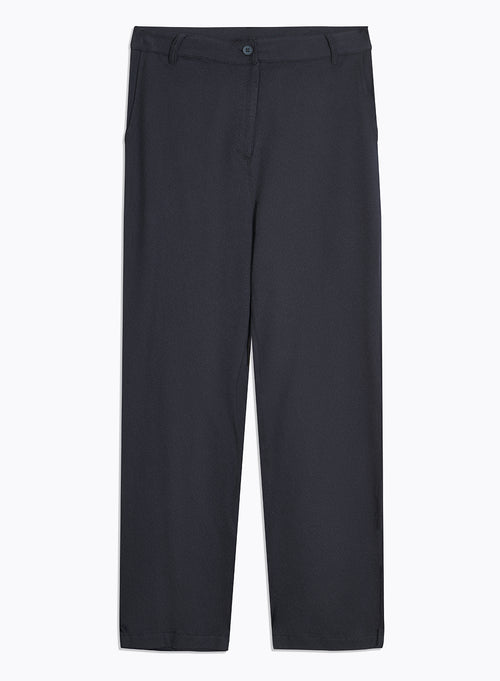 Pantalon Marine en Coton organique - MAJESTIC FILATURES
