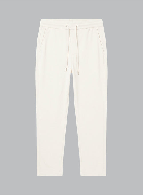 Pantalón blanco de lyocel, tencel / algodón orgánico - MAJESTIC FILATURES