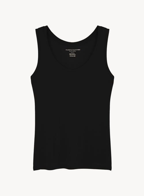 Tanktop aus viskose und kaschmir - MAJESTIC FILATURES