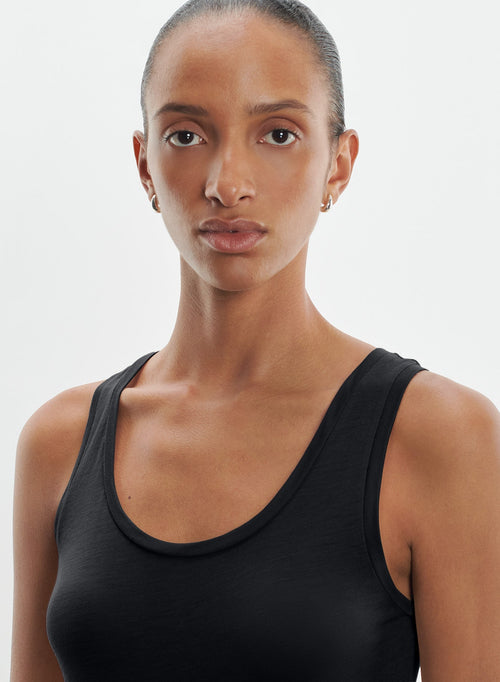 Tanktop aus viskose und kaschmir - MAJESTIC FILATURES