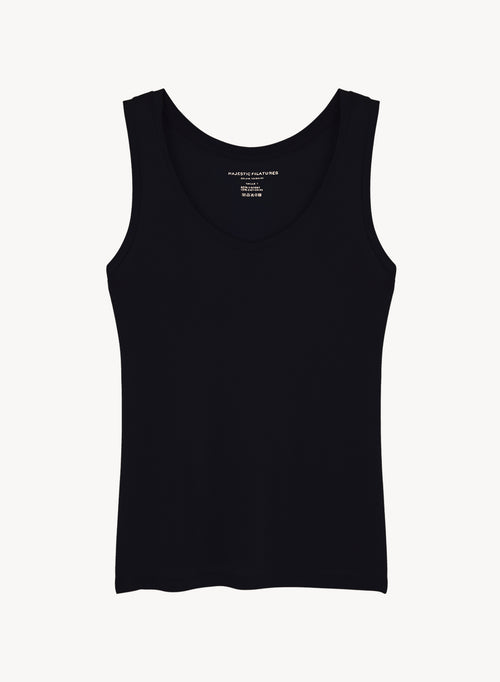 Tanktop aus viskose und kaschmir - MAJESTIC FILATURES