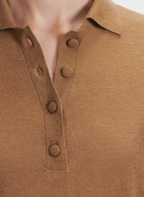 Poloshirt aus kaschmir - MAJESTIC FILATURES