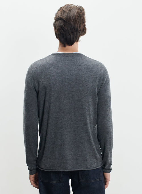 Kaschmir-T-Shirt - MAJESTIC FILATURES