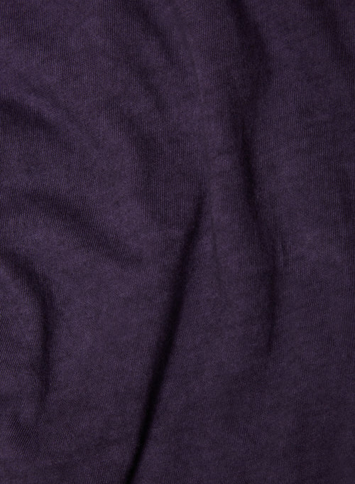 Echarpe Violet en Coton / Cachemire - MAJESTIC FILATURES