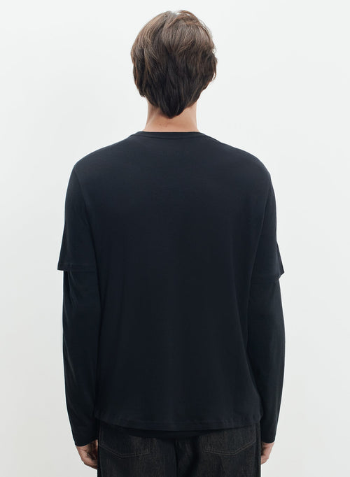 Baumwolle- und Kaschmir-T-Shirt - MAJESTIC FILATURES