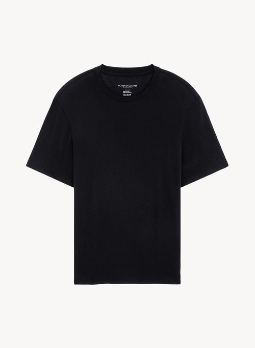 T-shirt en coton et cachemire - MAJESTIC FILATURES