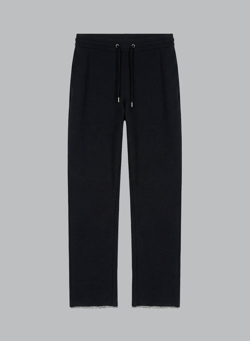 Pantalon Noir en Coton organique / Coton - MAJESTIC FILATURES