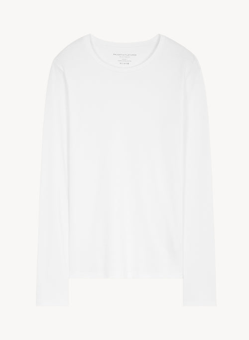 Supima cotton T-shirt - MAJESTIC FILATURES