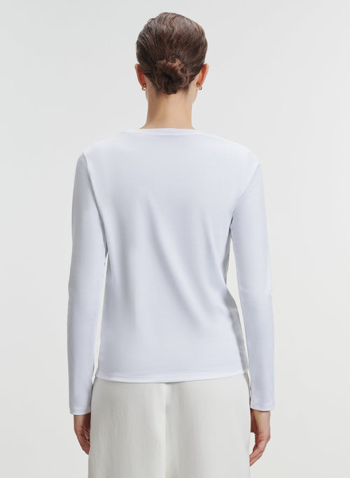Supima Baumwoll-T-Shirt - MAJESTIC FILATURES