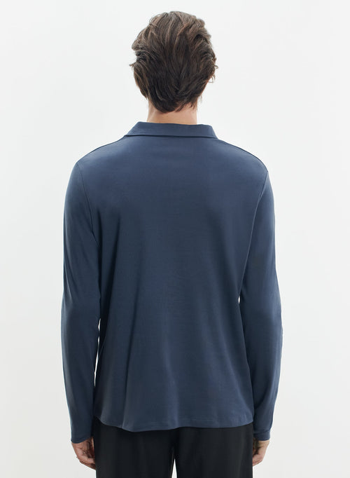 Baumwoll-Supima-Poloshirt - MAJESTIC FILATURES