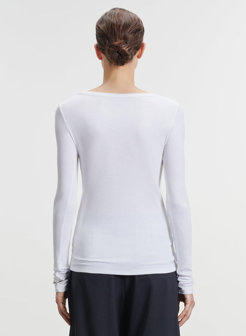 T-shirt en viscose et élasthanne - MAJESTIC FILATURES
