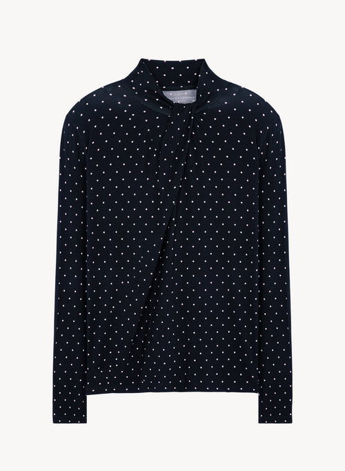 Viscose and elastane T-shirt - MAJESTIC FILATURES