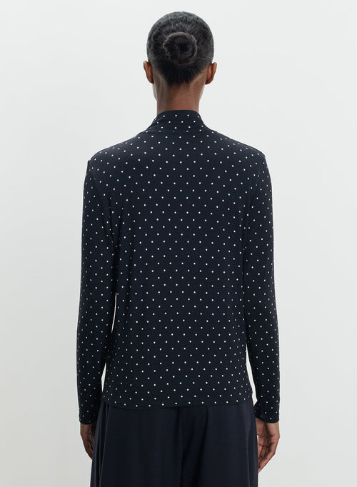 Viscose and elastane T-shirt - MAJESTIC FILATURES