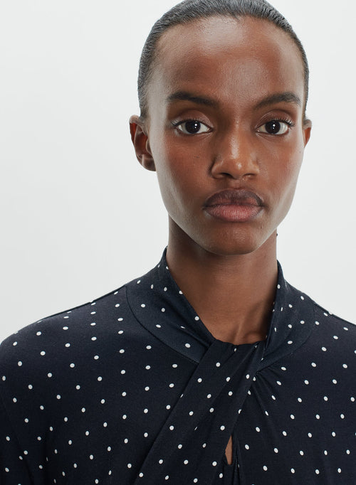 Viscose and elastane T-shirt - MAJESTIC FILATURES