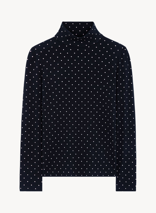 Viscose and elastane T-shirt - MAJESTIC FILATURES
