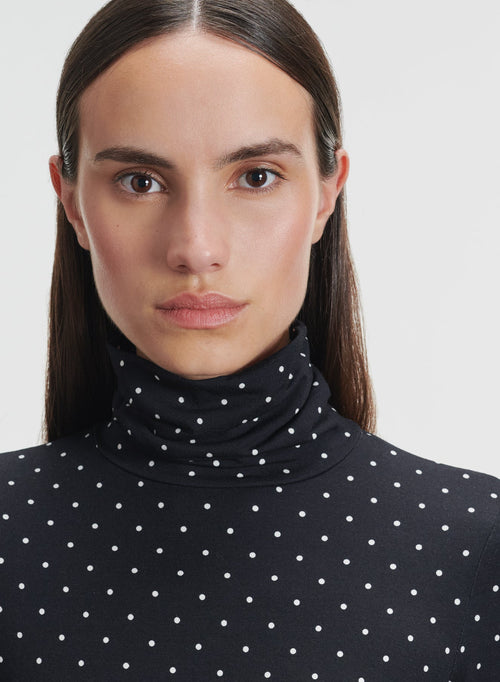 Viscose and elastane T-shirt - MAJESTIC FILATURES