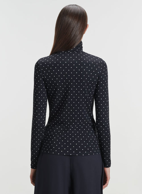 Viscose and elastane T-shirt - MAJESTIC FILATURES