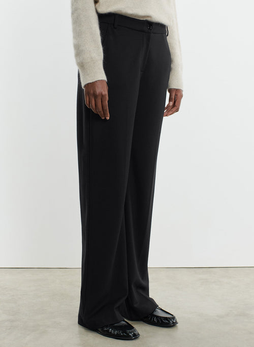 Pantalon en viscose, polyamide et élasthanne - MAJESTIC FILATURES