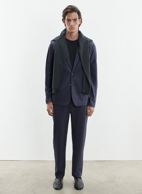 Viscose, polyamide and elastane jacket - MAJESTIC FILATURES