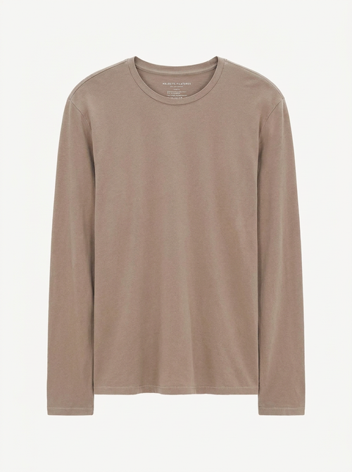 T-Shirt aus bio-baumwolle und elastan - MAJESTIC FILATURES