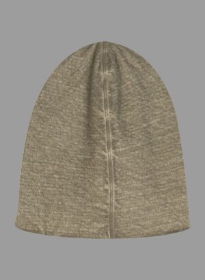 Beige Cotton/Cashmere/Cotton Beanie - MAJESTIC FILATURES